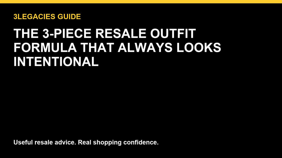 The 3-Piece Resale Outfit Formula That Always Looks Intentional