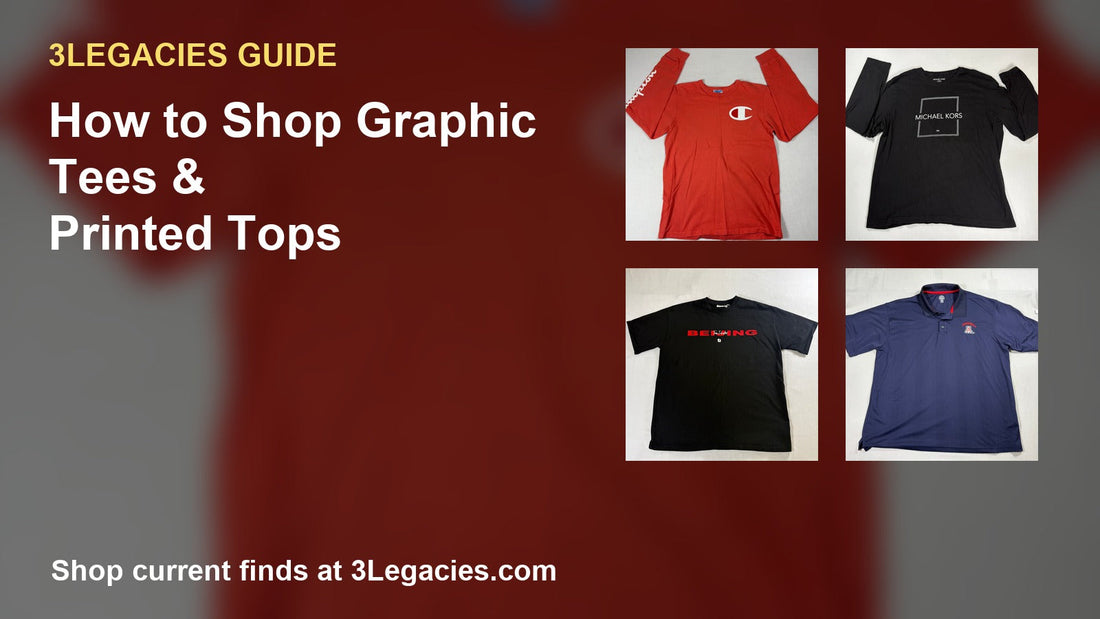How to Buy Graphic Tees and Printed Tops Online