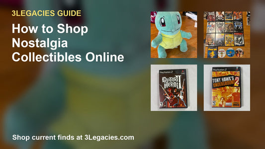 How to Find Nostalgia Collectibles Online