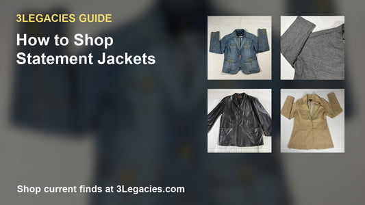 How to Shop for Blazers and Statement Jackets Online