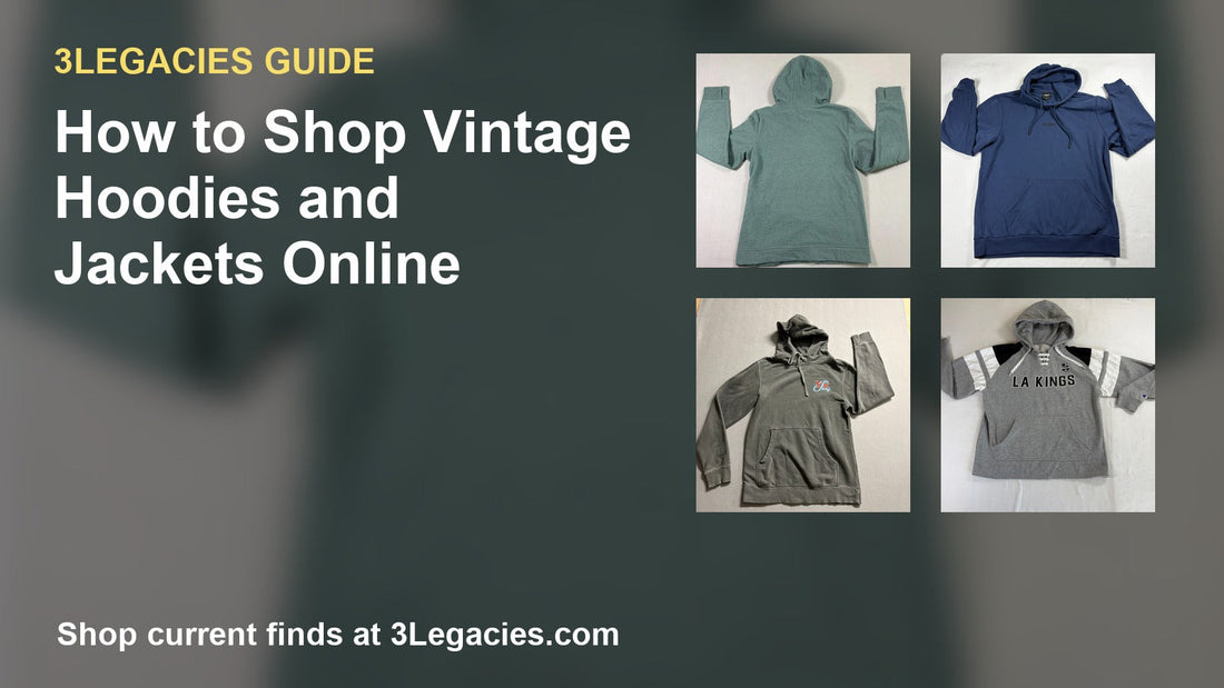 How to Shop Vintage Hoodies and Jackets Online