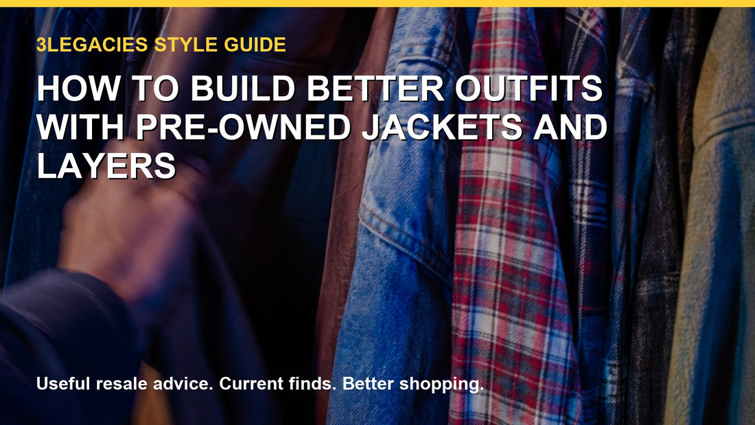How to Build Better Outfits With Pre-Owned Jackets and Layers