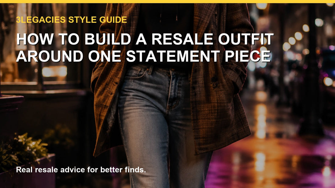 How to Build a Resale Outfit Around One Statement Piece