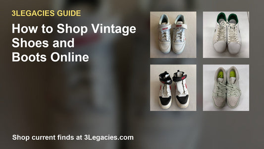 How to Shop Vintage Shoes and Boots Online
