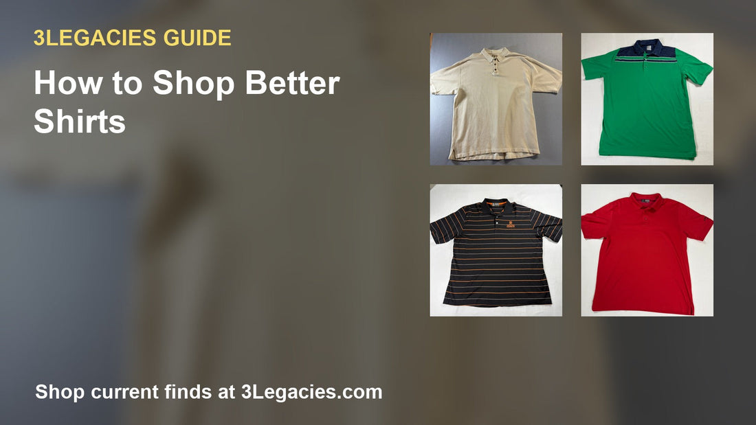How to Buy Pre-Owned Polos and Button-Up Shirts Online