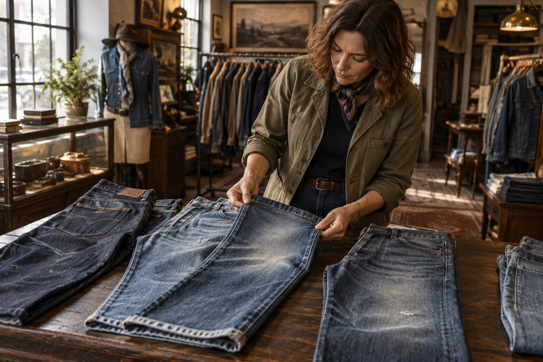 How to Read Denim Wear Patterns Before Buying Pre-Owned Jeans