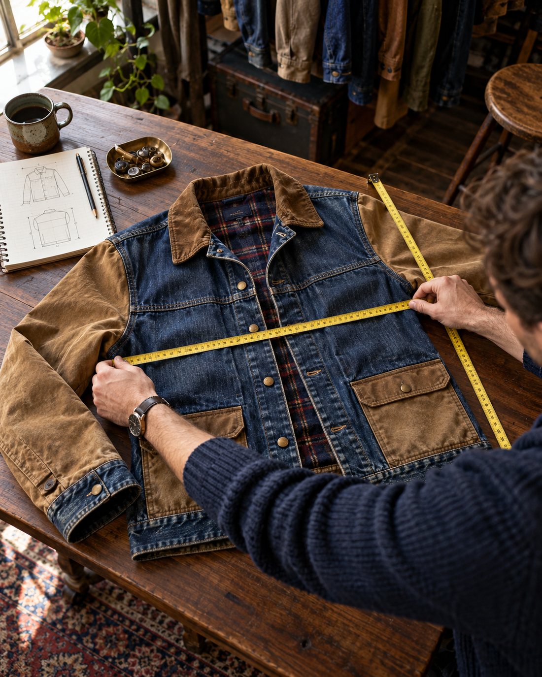 How to Measure a Vintage Jacket for the Right Online Fit