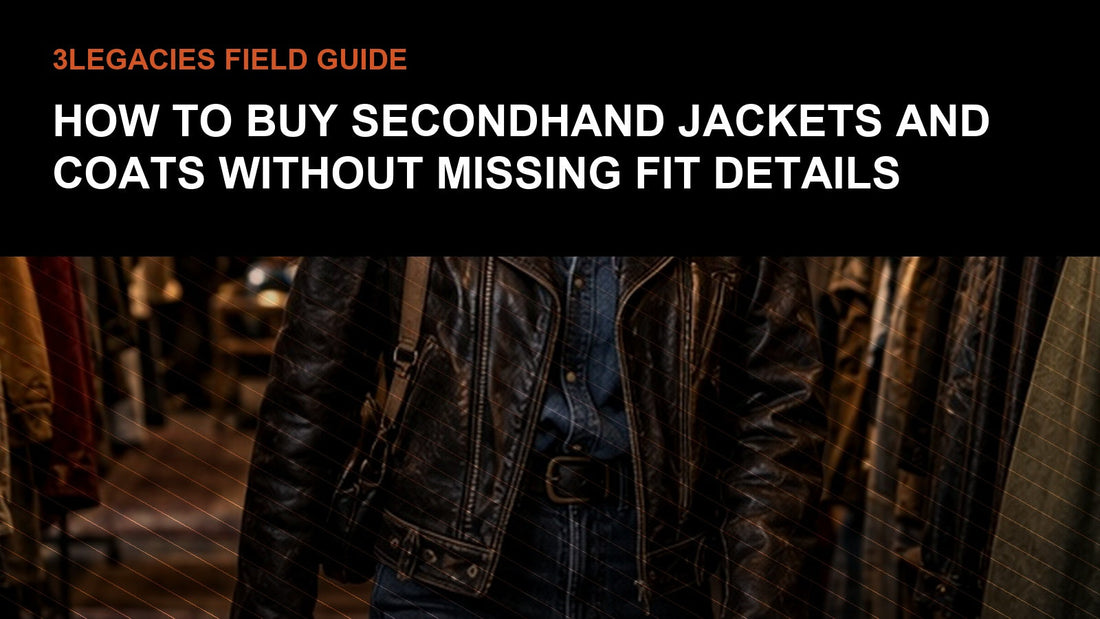 How to Buy Secondhand Jackets and Coats Without Missing Fit Details