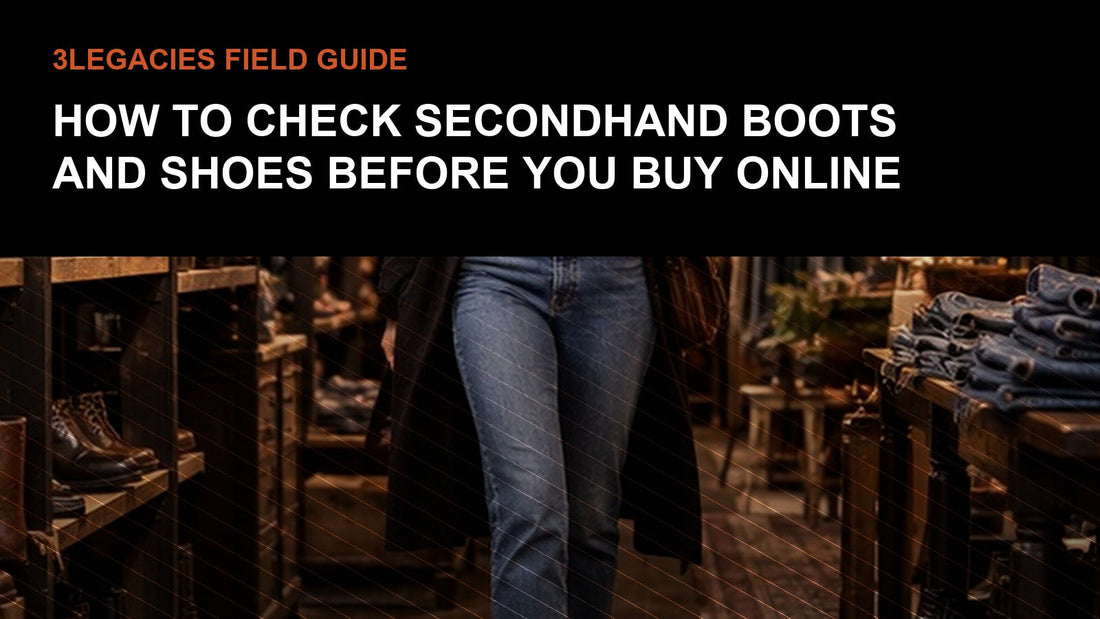 How to Check Secondhand Boots and Shoes Before You Buy Online