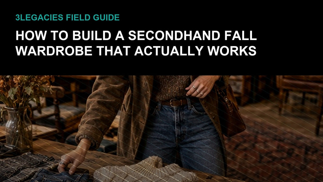 How to Build a Secondhand Fall Wardrobe That Actually Works