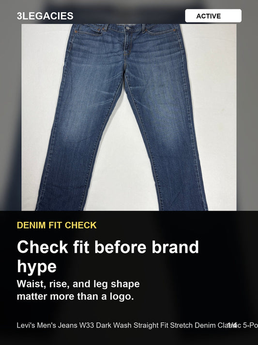 How to Check Vintage Jeans Fit Before You Buy