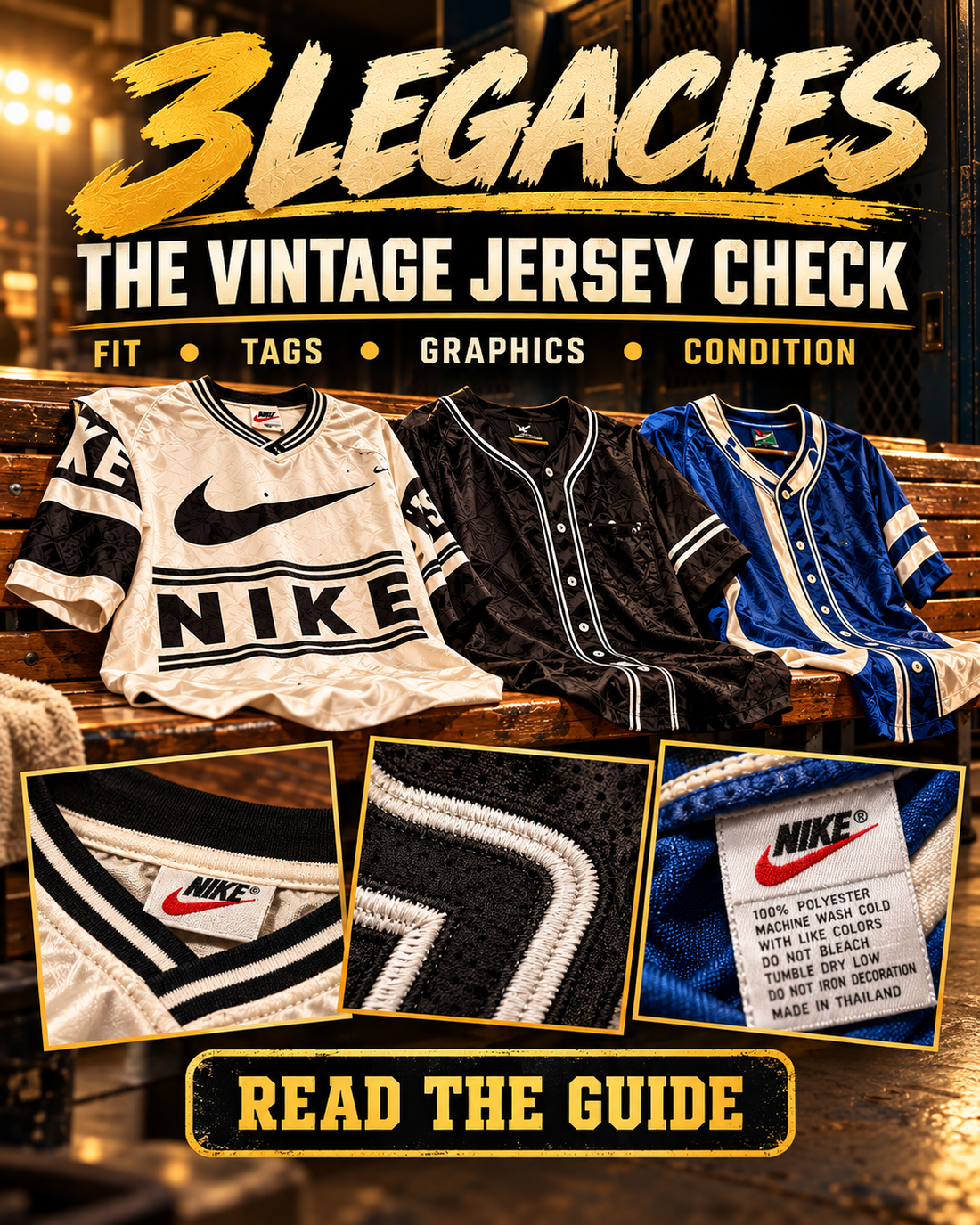 How to Evaluate a Vintage Sports Jersey Before You Buy