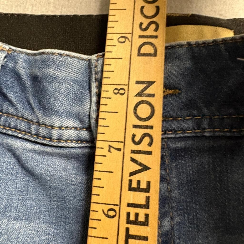 Democracy Ab Technology Skinny Jeans Womens 4 Blue Denim Stretch Mid Rise