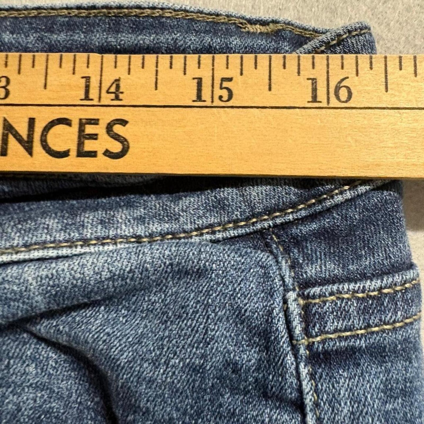 Joe's Jeans The Skinny Womens Size 31 Blue Denim Stretch Slim Leg Jeans