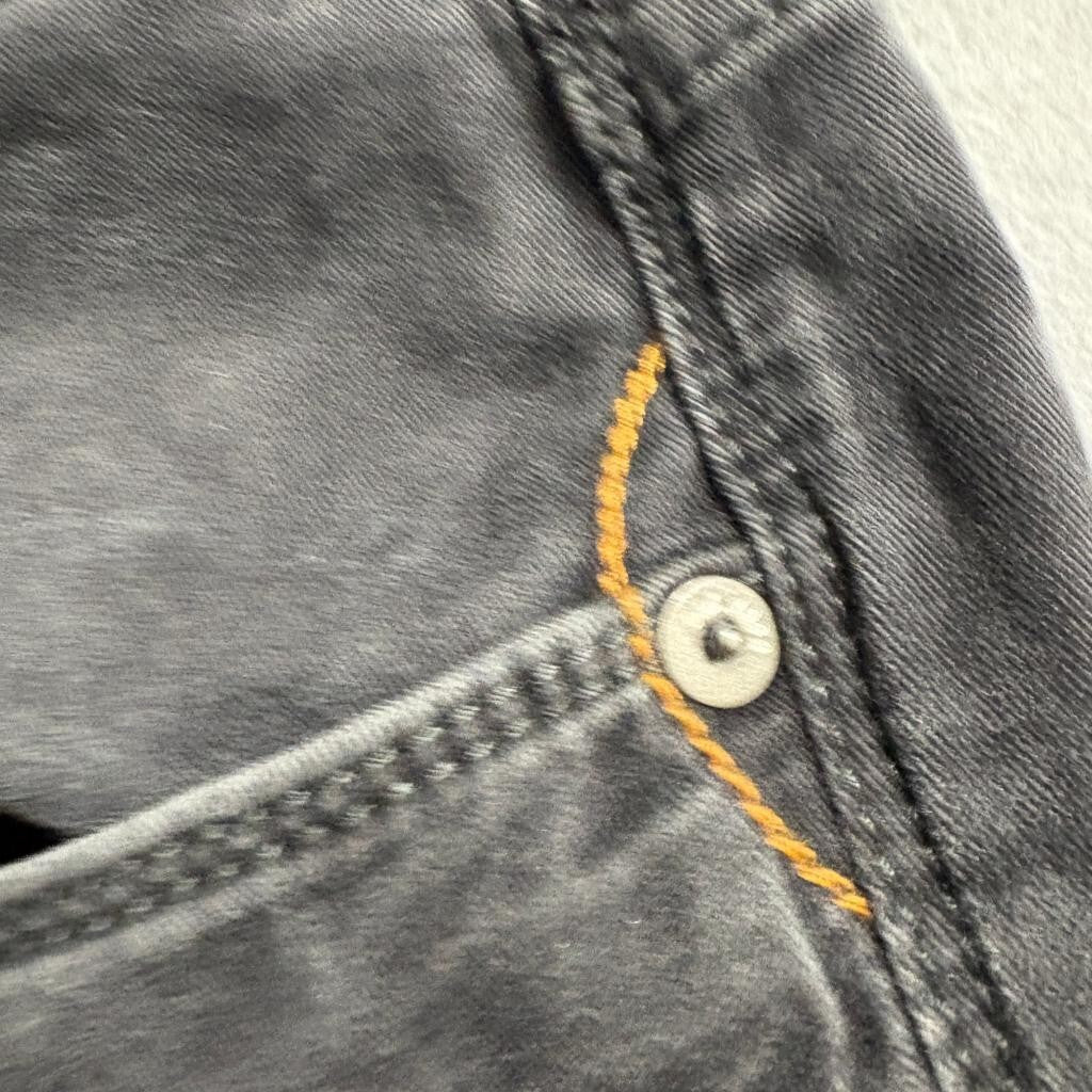 Tommy Bahama Standard Fit Pants Mens 35x32 Gray Cotton Blend Stretch Chino