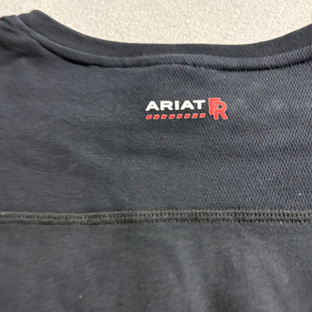 Ariat FR Work Shirt Womens XL Black Flame Resistant Long Sleeve CAT 2 V-Neck Tee