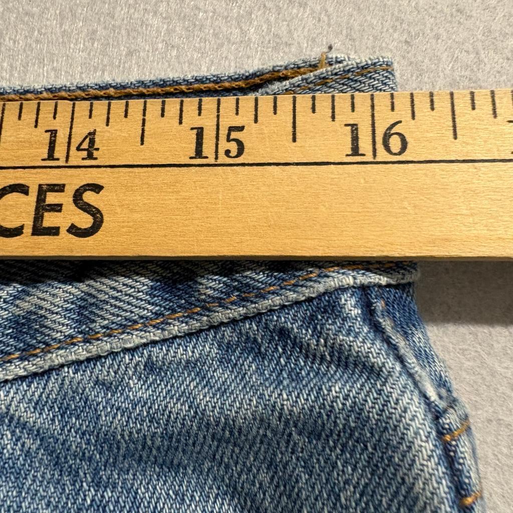 Old Navy Flare Jeans Womens Size 8 Blue Denim Low Waist Vintage Y2K 100% Cotton