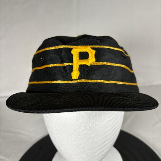 Vintage Pittsburgh Pirates Hat Sports Specialties Pillbox Snapback Cap Large MLB