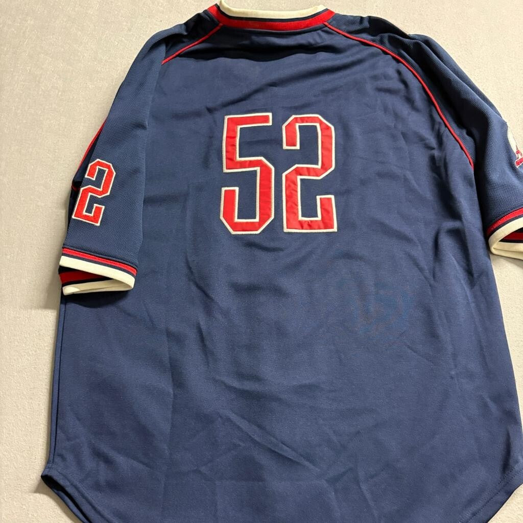 Regal Wear RW 52 Baseball Jersey Shorts Visor Set Mens XL Navy Blue Hip Hop