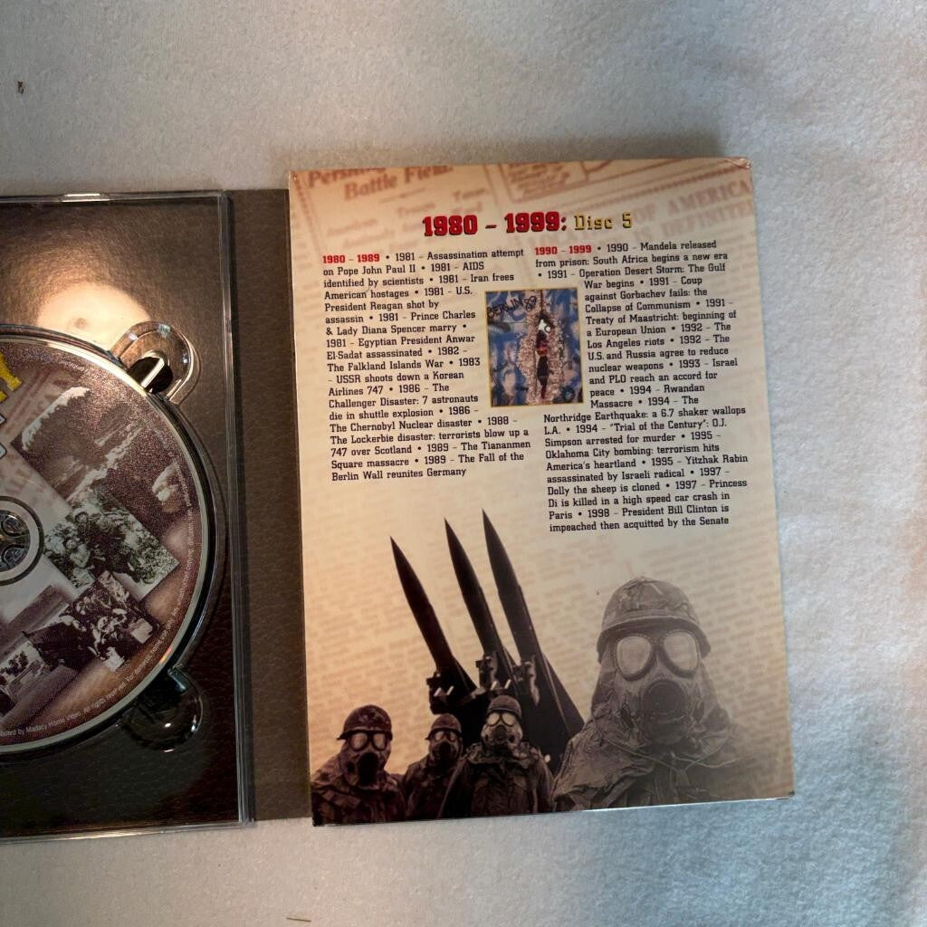 Encyclopedia of the 20th Century Days That Shook the World DVD 5-Disc Box Set