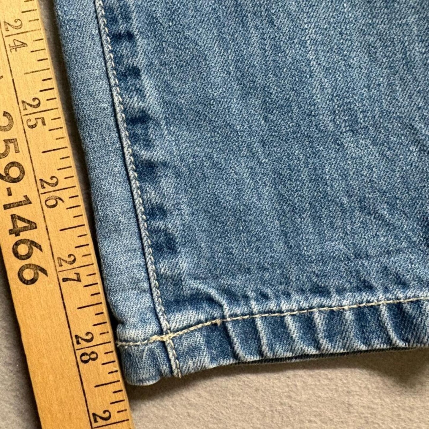 New York & Company Soho Legging Jeans Womens 4 Blue Distressed Floral Patch