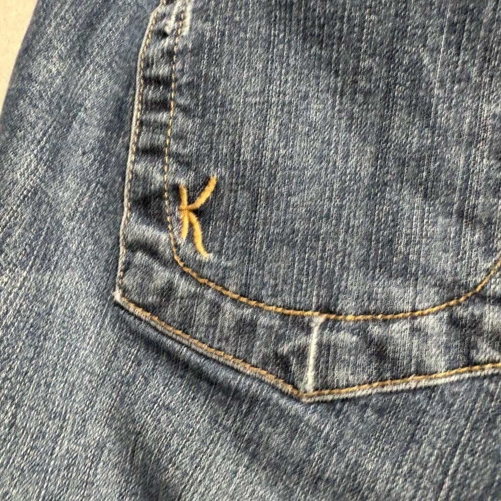 Kut from the Kloth Sienna Skinny Jeans Womens 14W Blue Denim Stretch