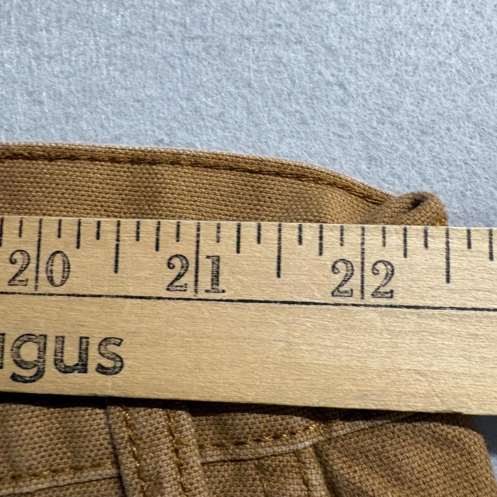 Genuine Dickies Mens Carpenter Shorts Size 44 Brown Cotton Blend Utility Work