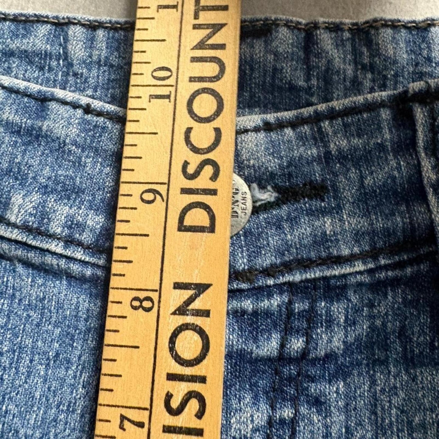 DNG Jeans Mens 28x30 Blue Denim Straight Leg Medium Wash Classic Fit Pants 29x31