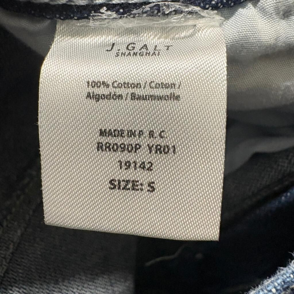 John Galt Brandy Melville Double Knee Carpenter Jeans Womens Small Blue Denim