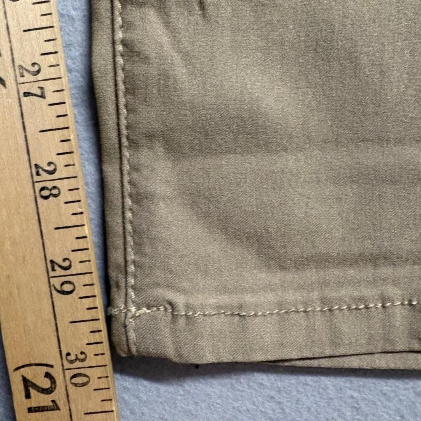 Elite Jeans Womens Skinny Pants Size M Khaki Brown Active Stretch Cotton Blend