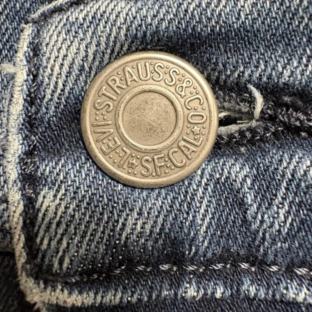 Levi's 502 Regular Taper Jeans Mens 30x32 Blue Denim Stretch Pants