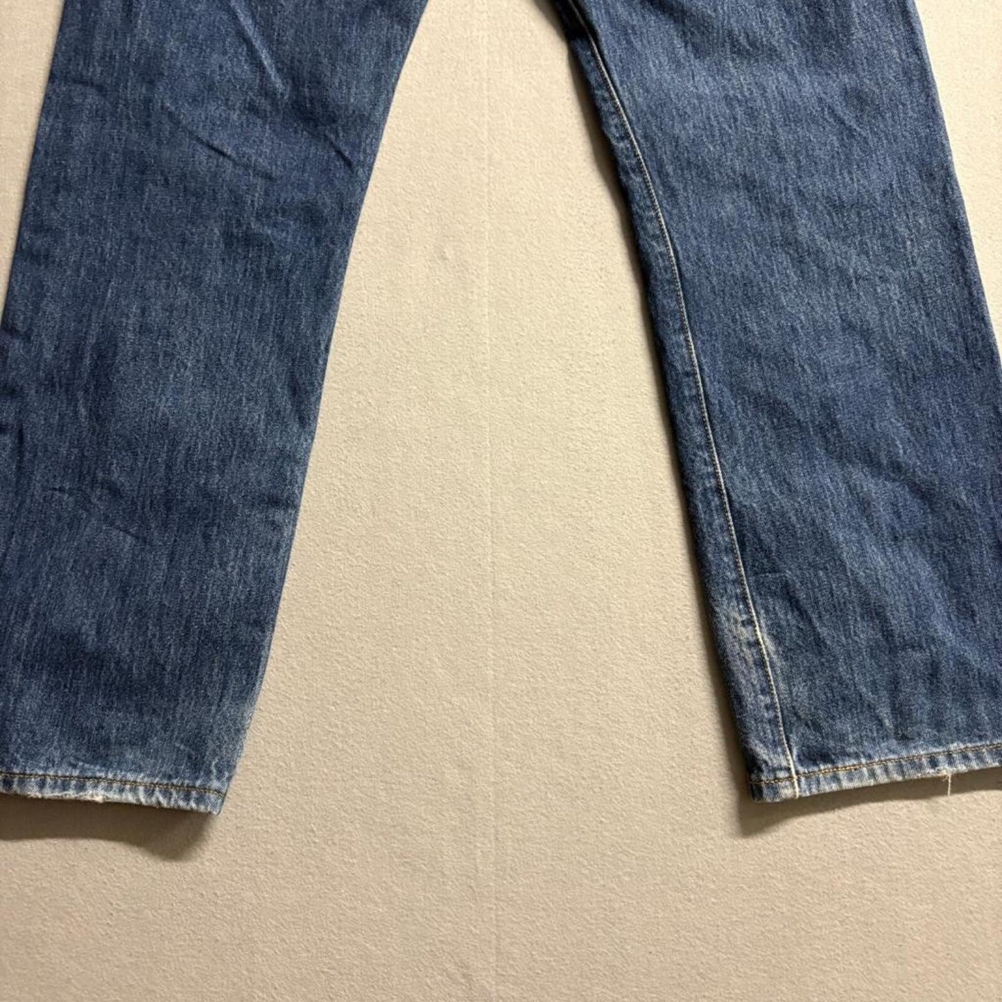 Levi's 501 Original Fit Jeans Mens 36x30 Blue Denim Button Fly Straight Leg
