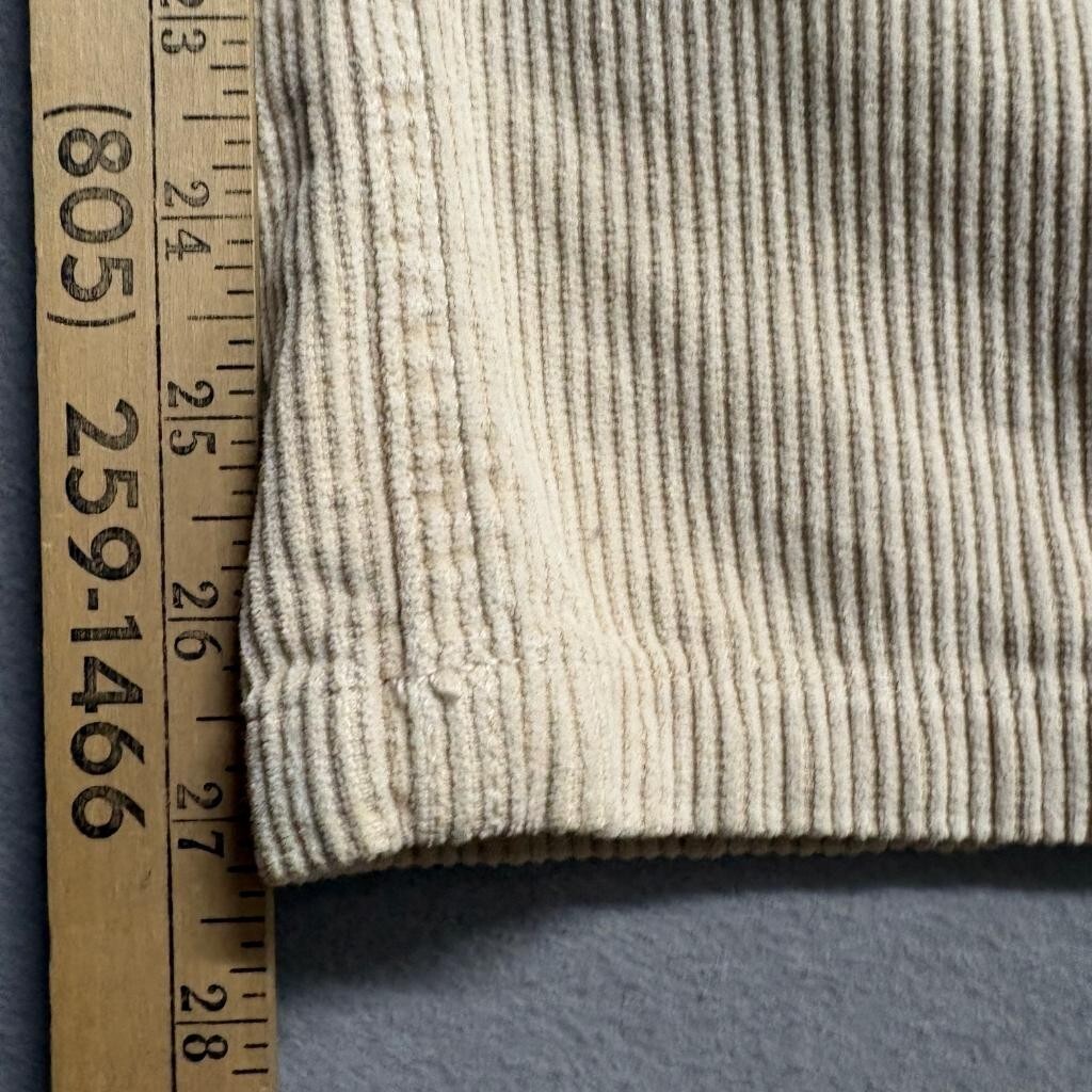 BDG Urban Outfitters Corduroy Pants Womens 27 Beige High Wide Leg High Rise