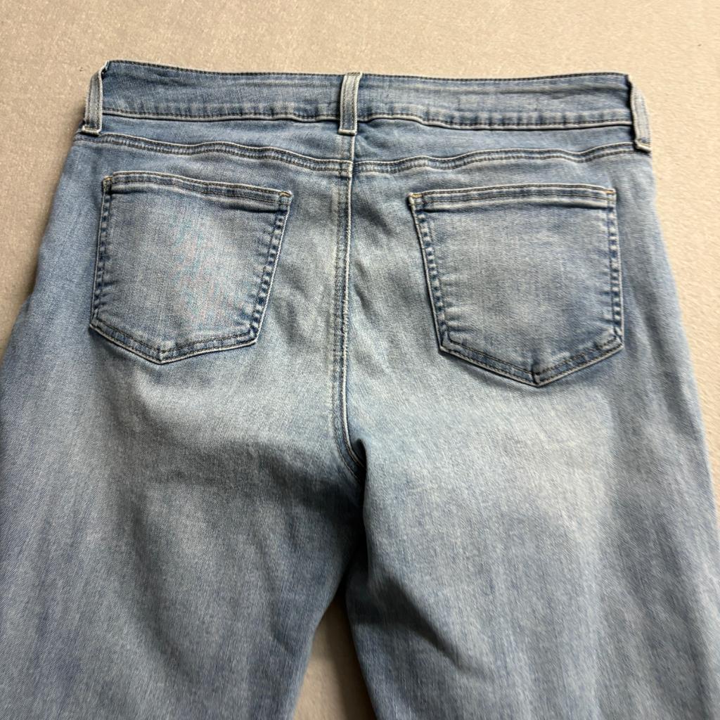 NYDJ Alina Ankle Jeans Womens 10 Blue Denim Lift Tuck Slimming Stretch Pants
