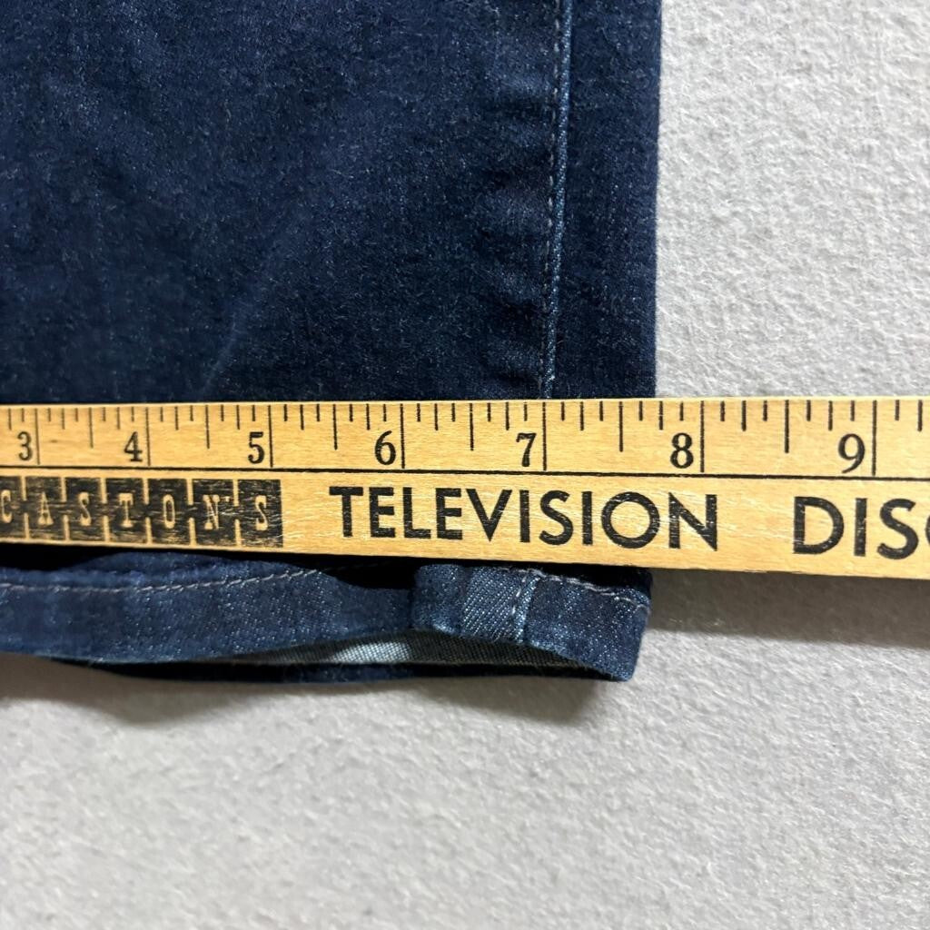 Buffalo David Bitton Alyssa Jeans Womens 10/30 High Rise Straight Leg Blue