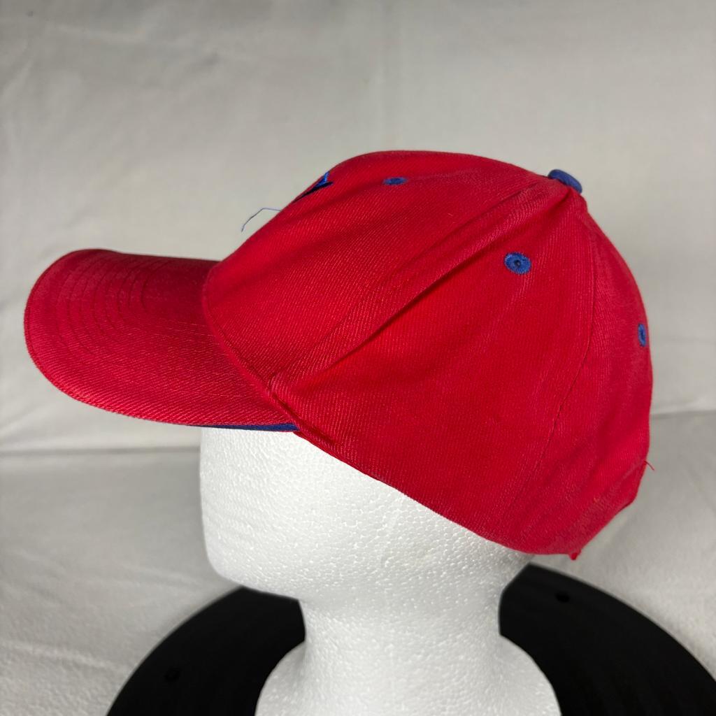 Los Angeles Clippers NBA Elevation Hat Mens One Size Red Blue Strapback Cap