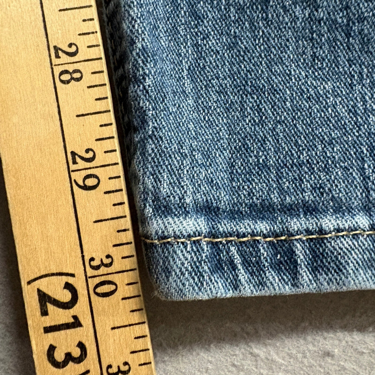 Ariat M4 Low Rise Boot Cut Jeans Mens 40x32 Blue Stretch Denim Western Work