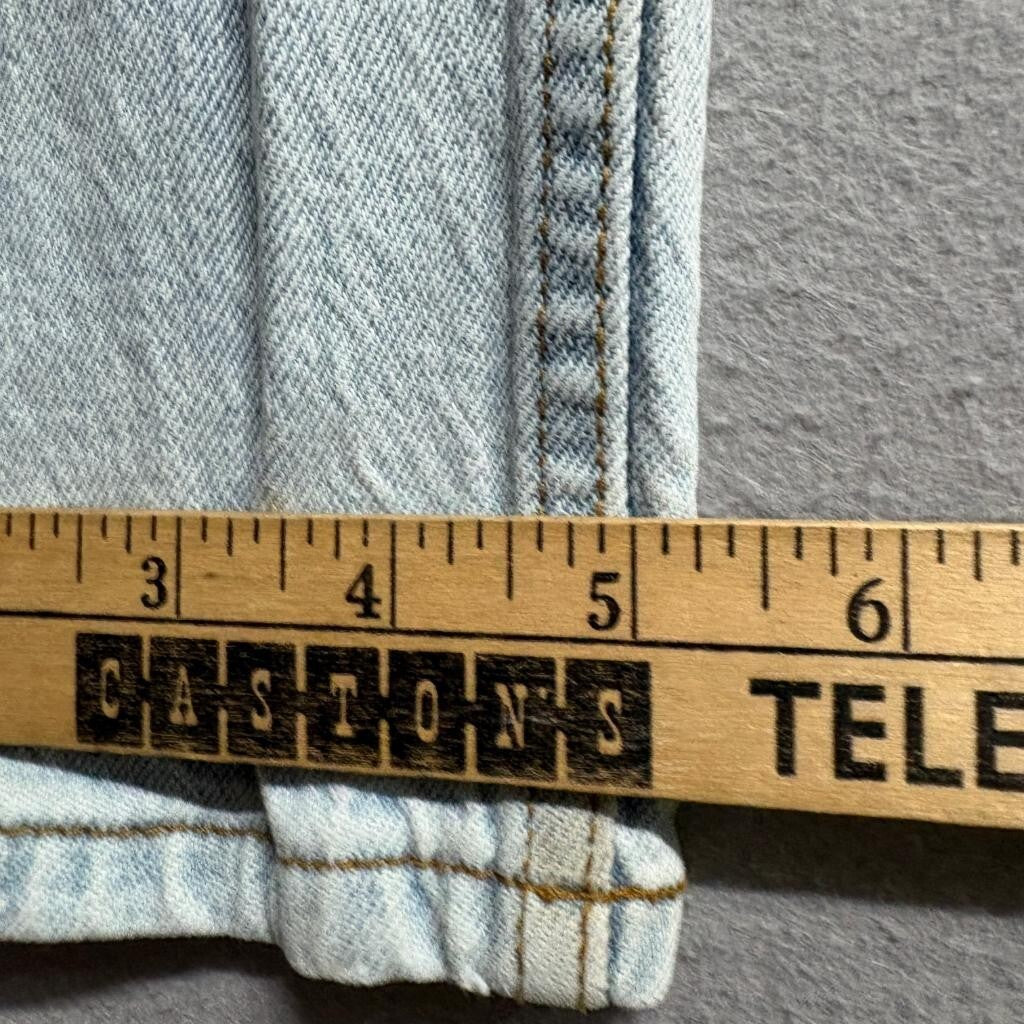 Disney Encanto Mirabel Girls Jeans Size 5 Light Wash Embroidered Floral Skinny