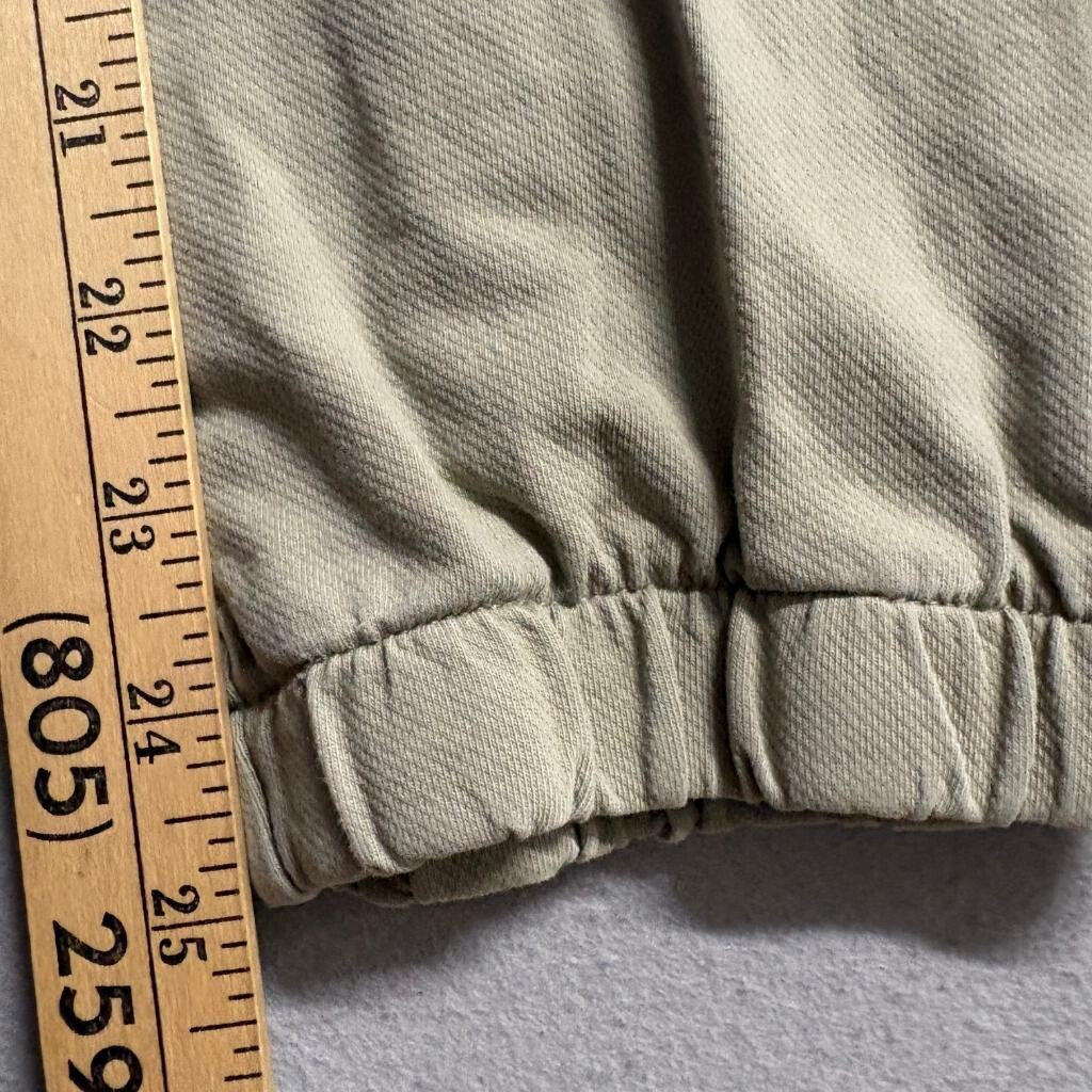 Weatherproof Vintage Mens Jogger Pants Medium Green Cotton Blend Stretch