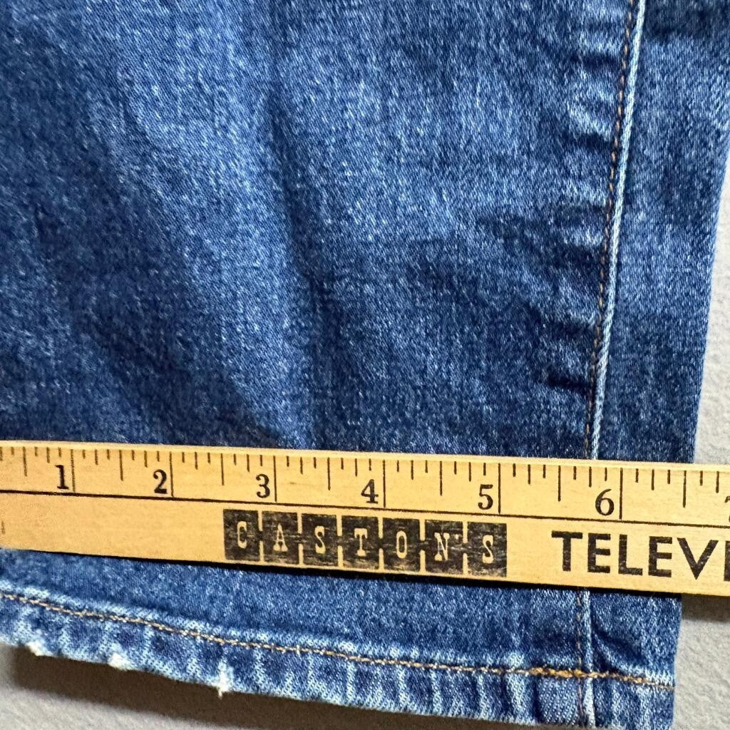 Madewell The High Rise Slim Boyjean Jeans Womens 27 Blue Denim Stretch
