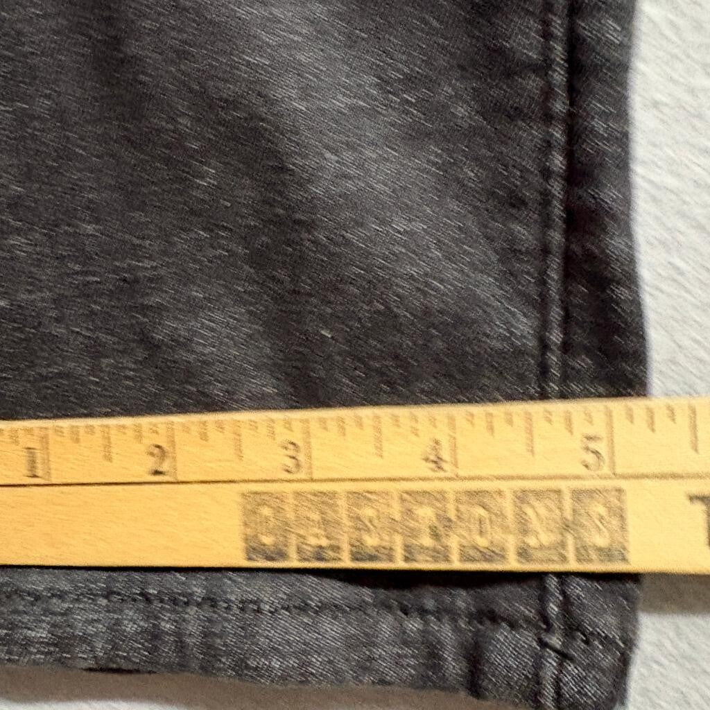 New Lead Jeans Womens L Black Fleece Lined Skinny Denim Pants Warm Winter