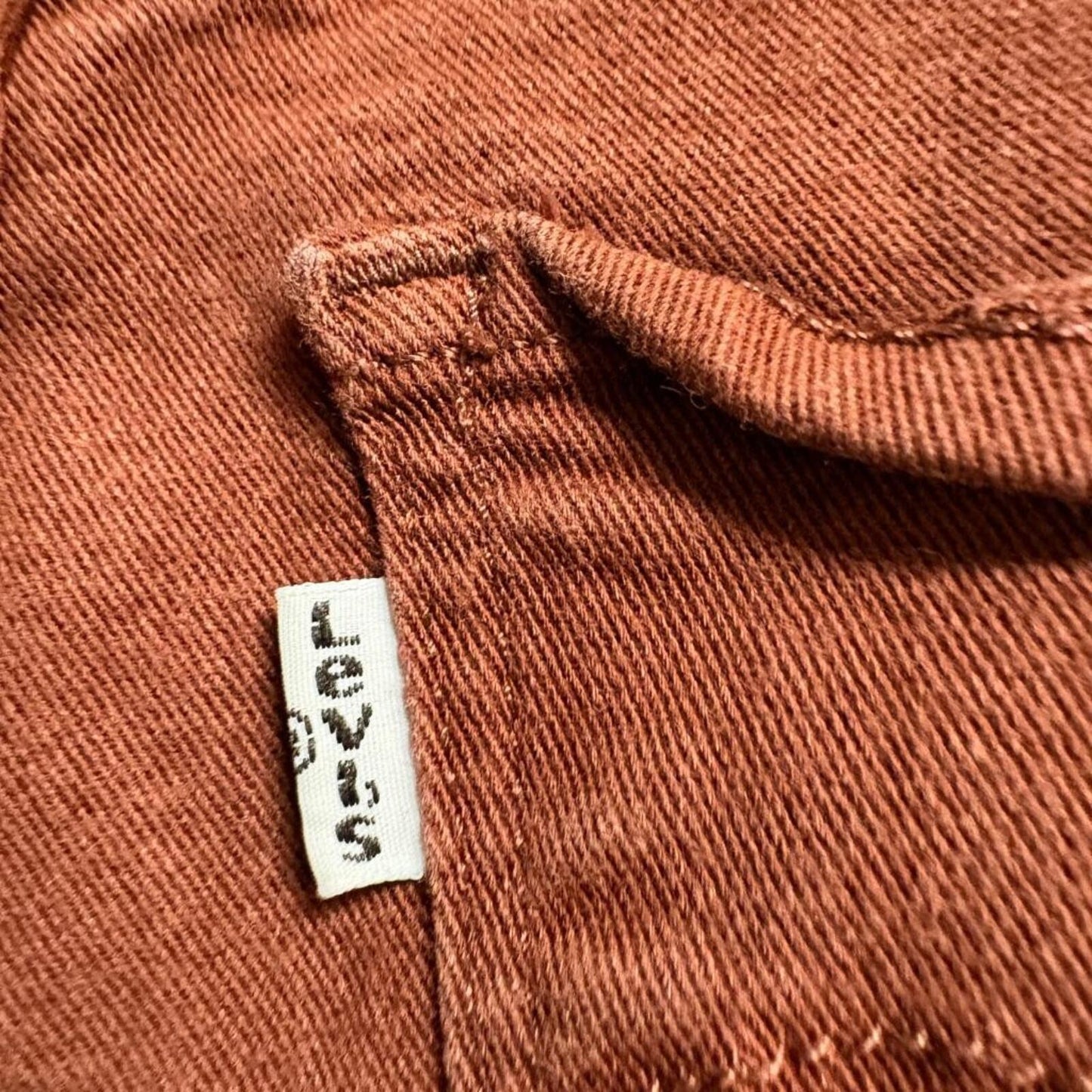 Levi's Shaping Legging Womens Size 28 Rust Brown Pull On Stretch Skinny Jeans
