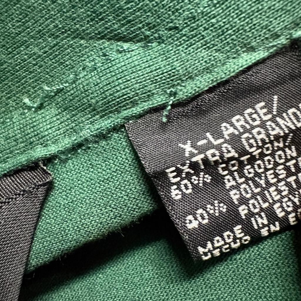 Knightsbridge Polo Shirt Mens XL Green Short Sleeve Pocket Vintage Kmart NWT