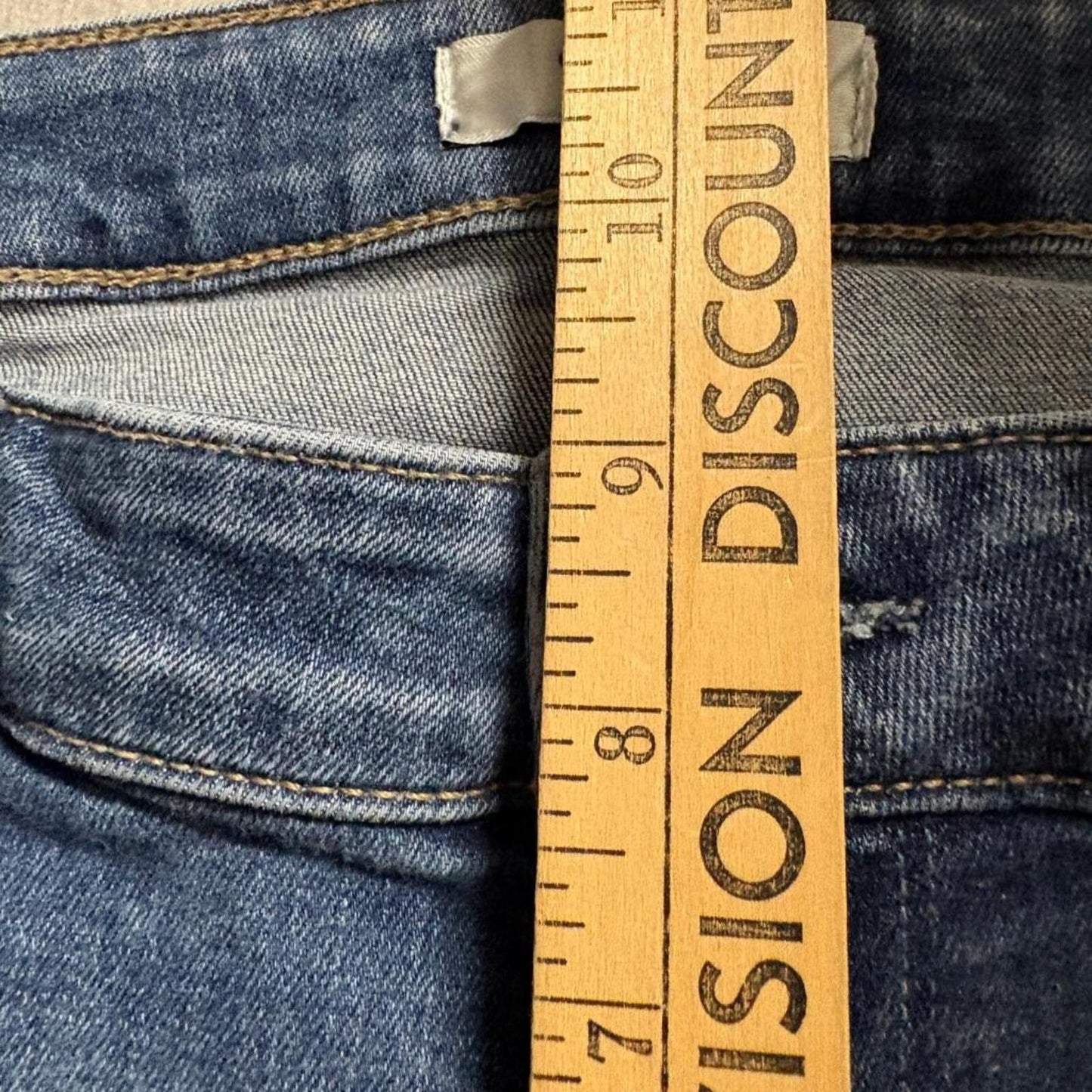 Guess Sexy Curve Skinny Jeans Womens 31 Blue Denim Stretch Medium Wash