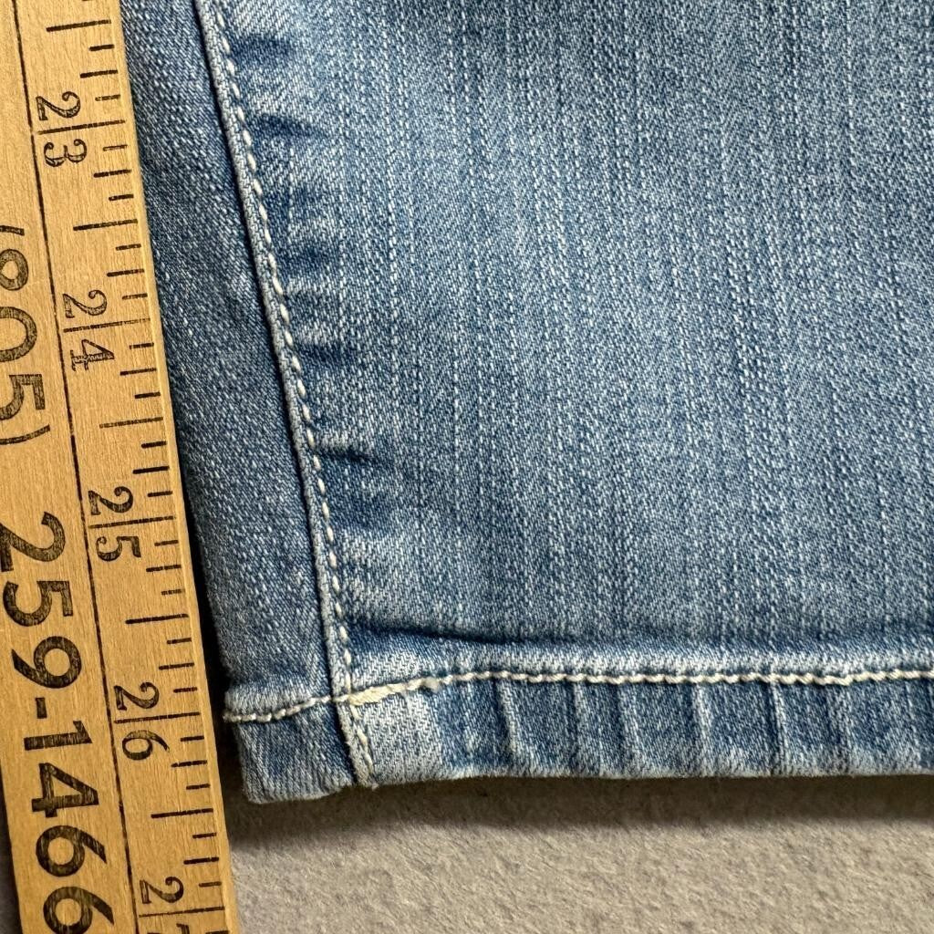 Torrid Premium Skinny Jeans Womens Plus Size 18 Blue Denim Stretch 3-Button Fly