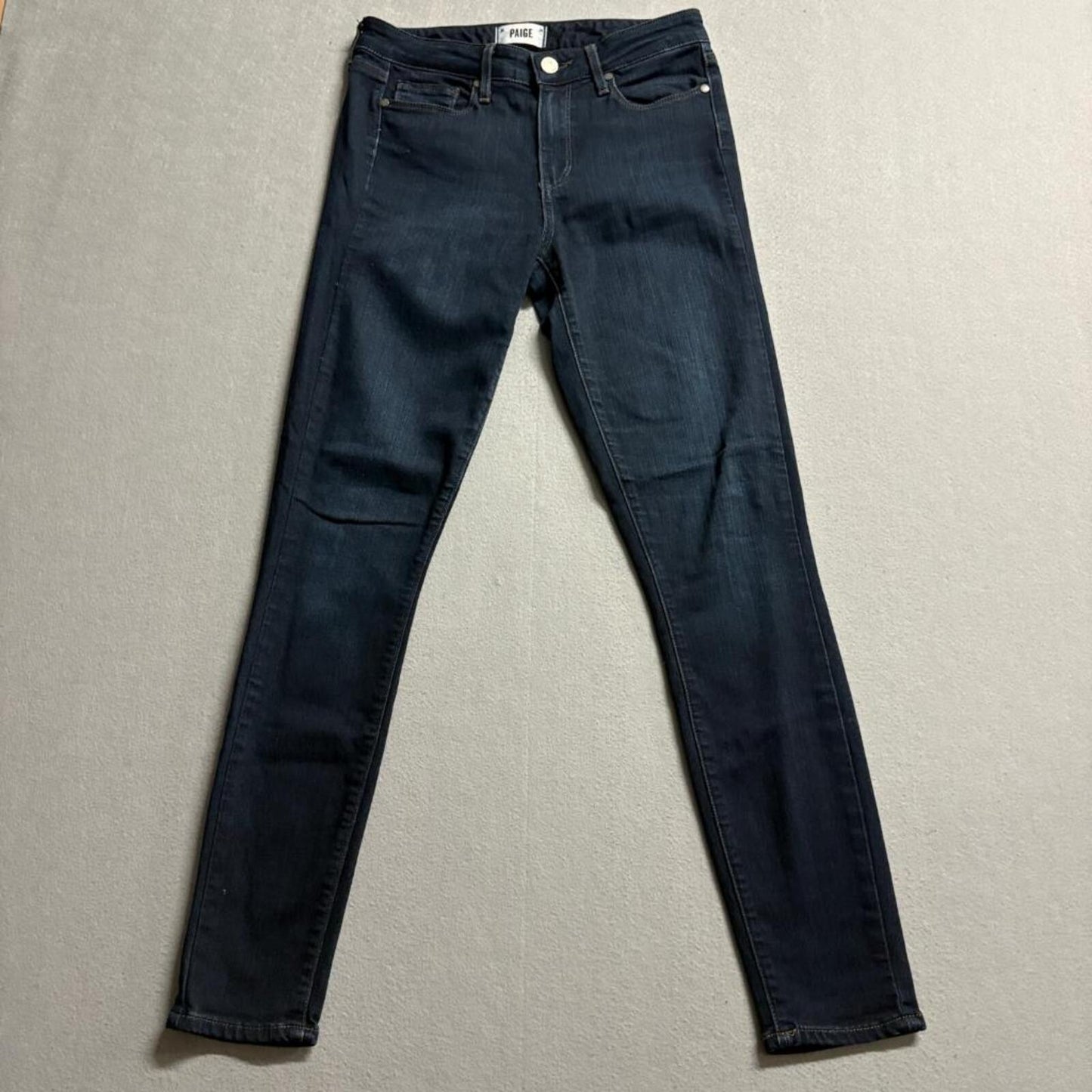 Paige Hoxton Ultra Skinny Jeans Womens 26 Dark Wash High Rise Denim