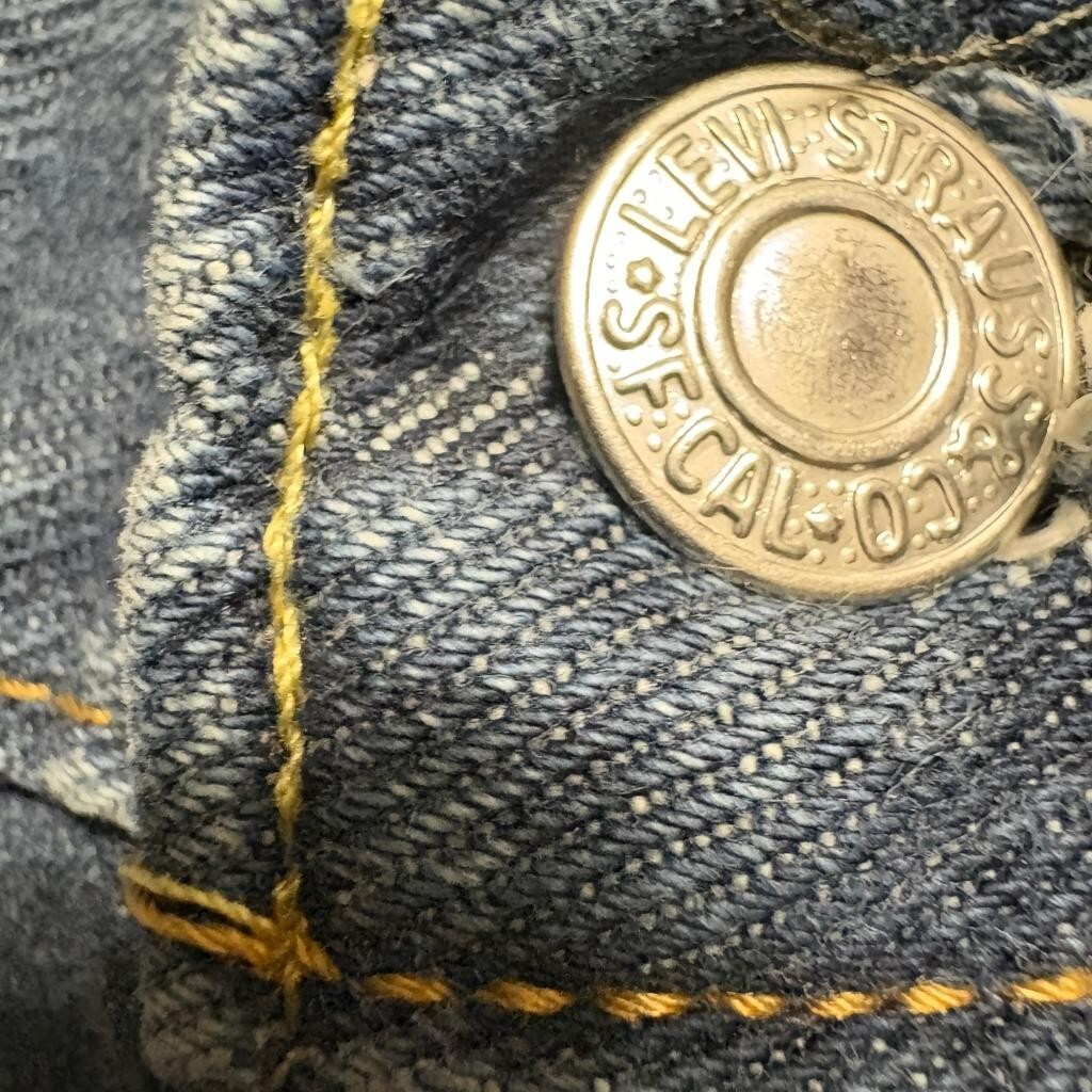 Levi's 514 Straight Fit Jeans Mens 36x30 Blue Denim Cotton Pants