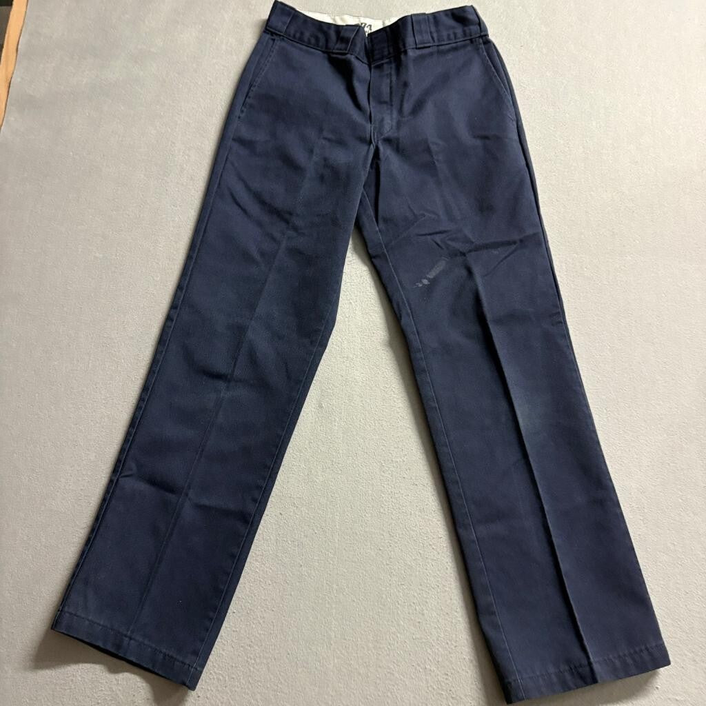 Dickies 874 Original Fit Mens Pants 31x31 Navy Blue Workwear Chino Twill