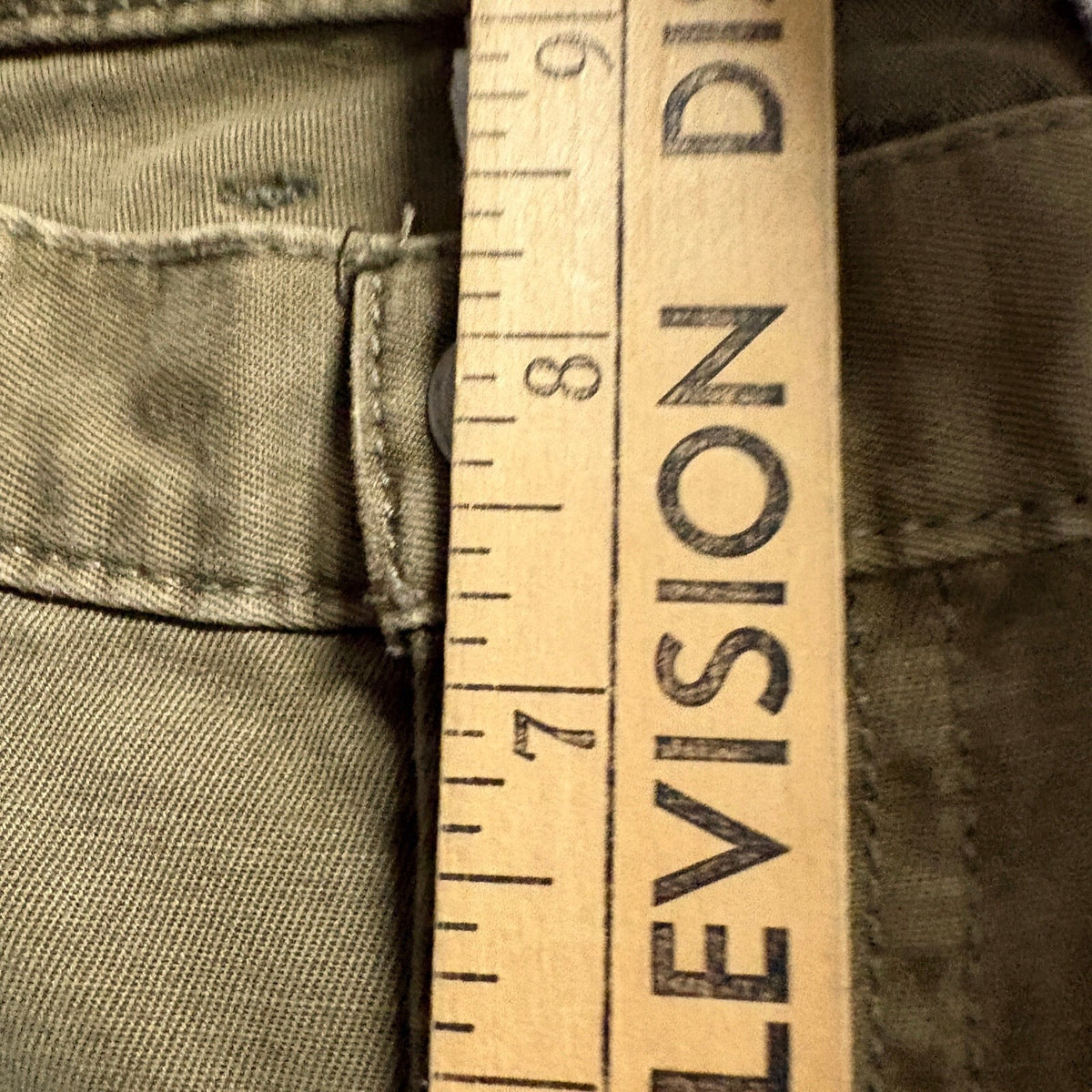 Lucky Brand Jeans Mens 30 Snapper Jean Green Olive Cotton Made in USA Pants