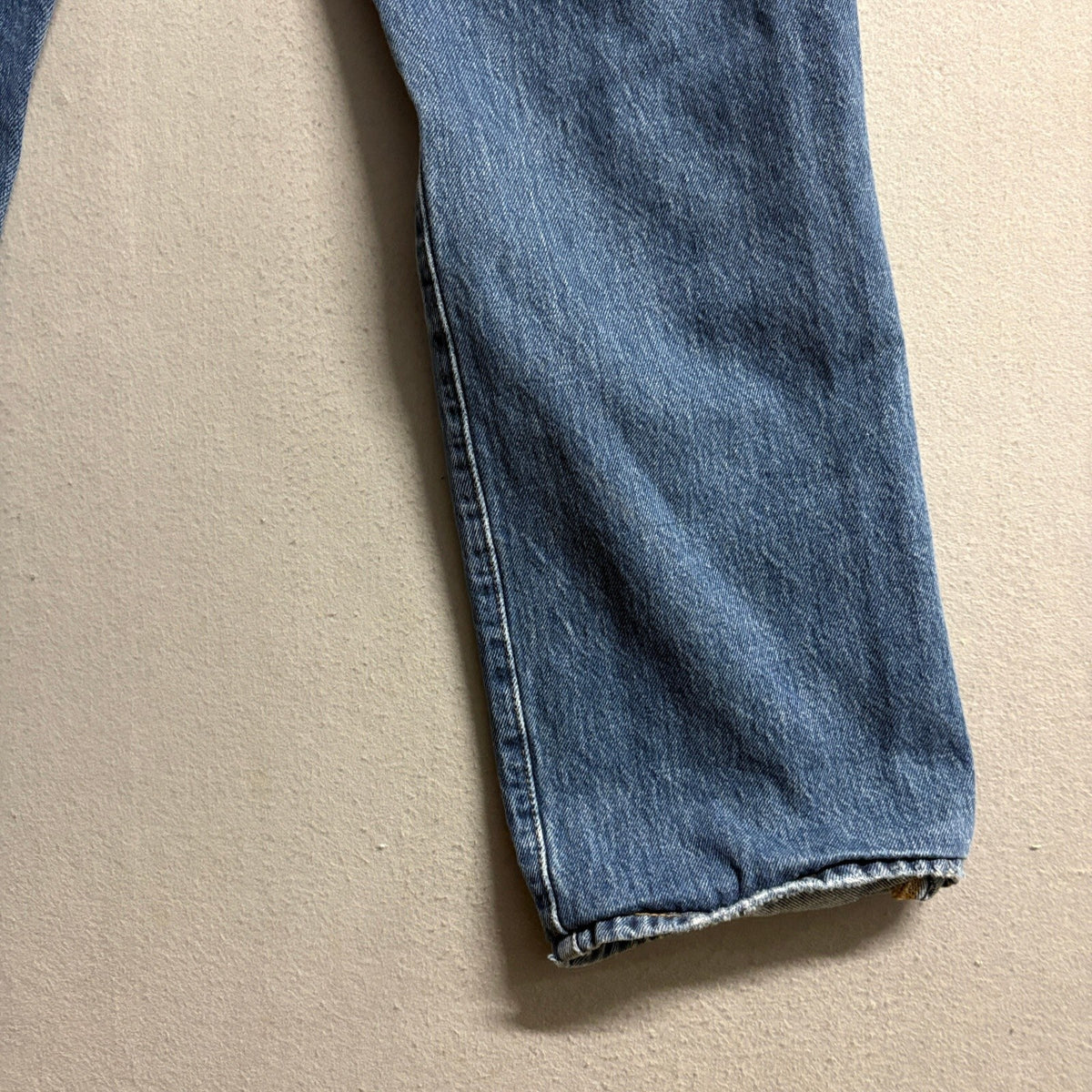 Levi's Premium 501 Original Fit Distressed Jeans Mens W25 L30 Blue Denim
